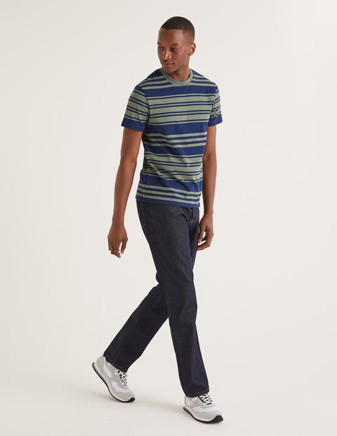 Straight Leg Jeans - Dark Rinse Denim Straight Leg Jeans - Dark Rinse Denim