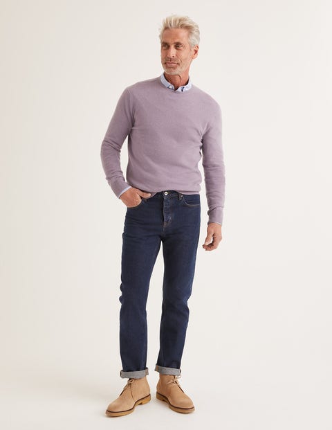 Straight Leg Jeans - Mid Wash Denim Straight Leg Jeans - Mid Wash Denim