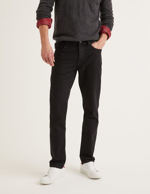 Slim Leg Jeans - Black Denim Slim Leg Jeans - Black Denim