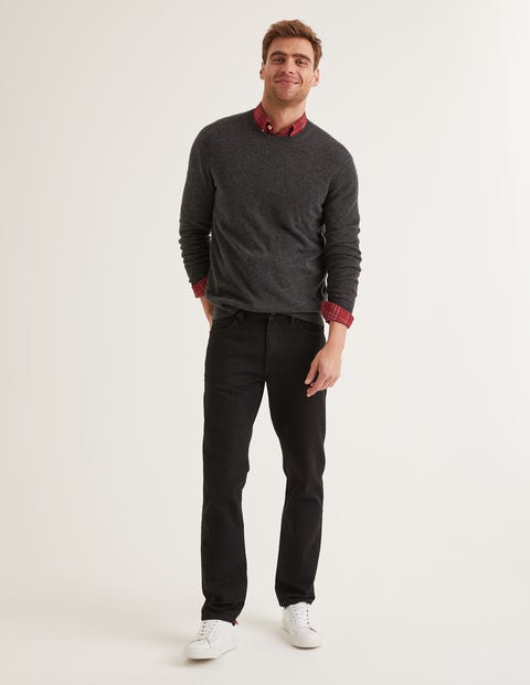 Slim Leg Jeans - Black Denim Slim Leg Jeans - Black Denim