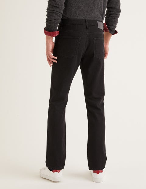 Slim Leg Jeans - Black Denim Slim Leg Jeans - Black Denim