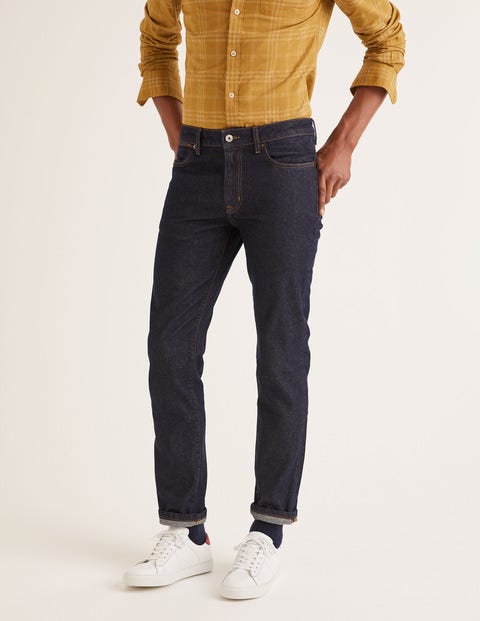 Slim Leg Jeans - Dark Rinse Denim Slim Leg Jeans - Dark Rinse Denim