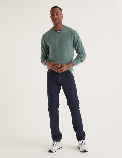 Slim Leg Jeans - Mid Wash Denim Slim Leg Jeans - Mid Wash Denim