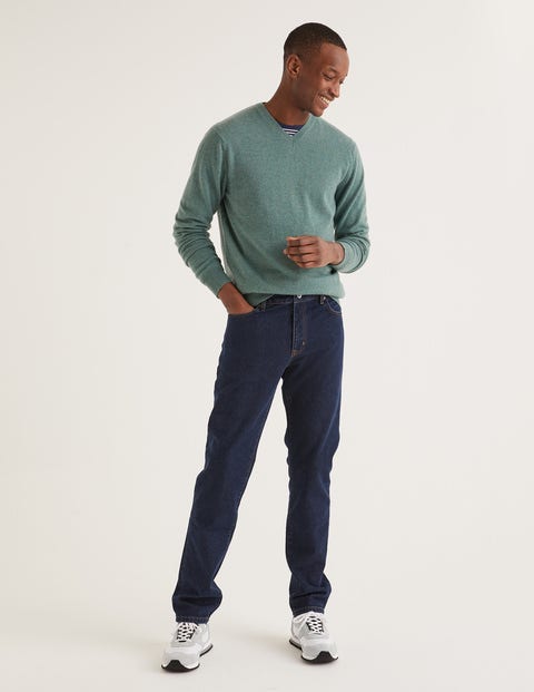 Slim Leg Jeans - Mid Wash Denim Slim Leg Jeans - Mid Wash Denim