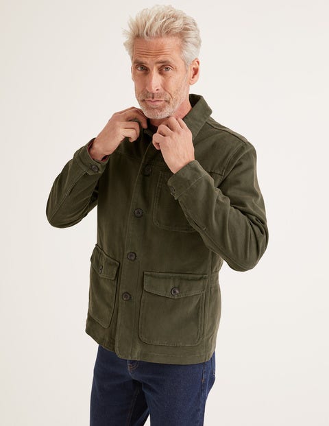 Darlington Canvas Jacket - Dark Olive Darlington Canvas Jacket - Dark Olive