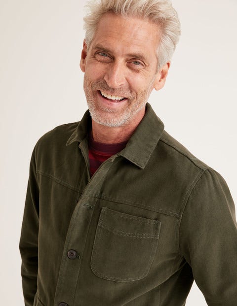 Darlington Canvas Jacket - Dark Olive Darlington Canvas Jacket - Dark Olive