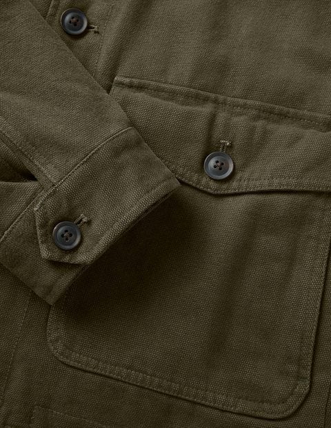Darlington Canvas Jacket - Dark Olive Darlington Canvas Jacket - Dark Olive