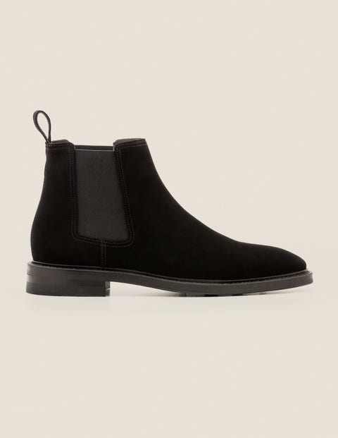 boden black suede boots