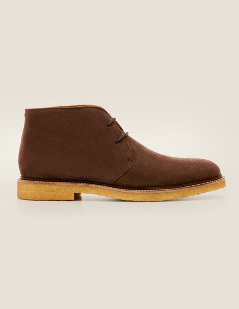 Desert Boots - Dark Brown Suede | Boden US