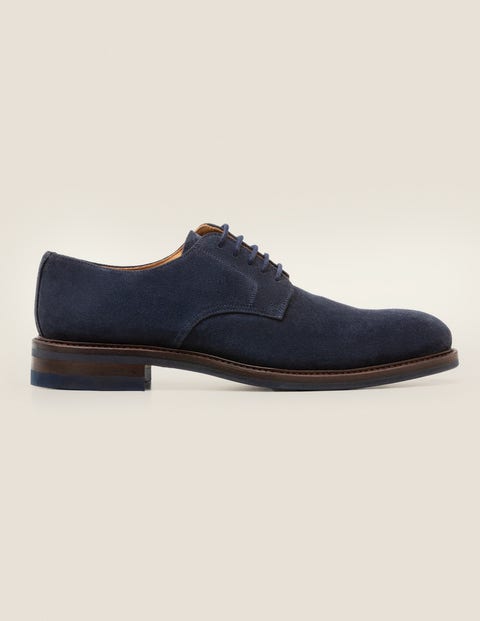 Derbies Corby - Daim bleu marine Derbies Corby - Daim bleu marine
