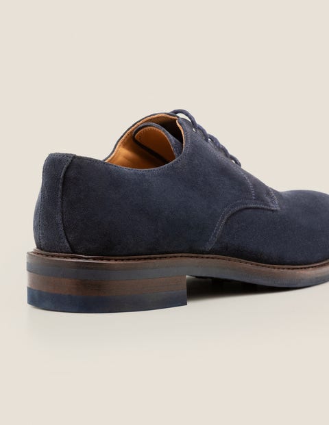 Derbies Corby - Daim bleu marine Derbies Corby - Daim bleu marine