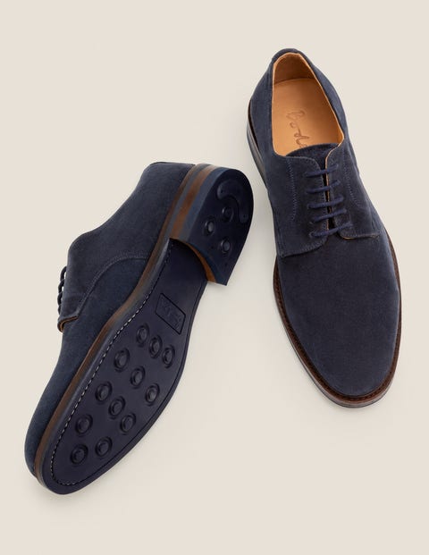 Derbies Corby - Daim bleu marine Derbies Corby - Daim bleu marine
