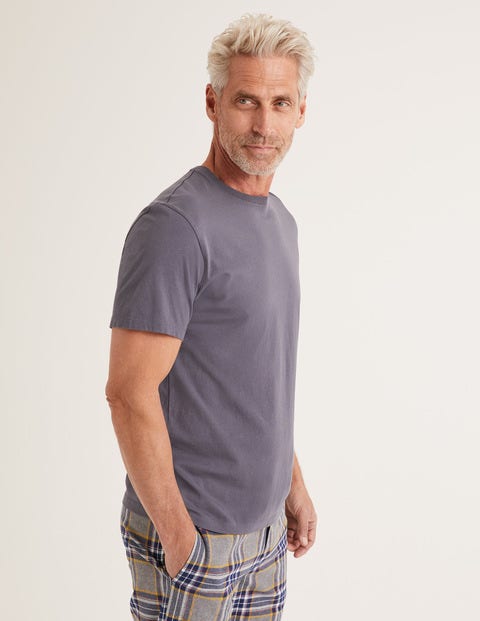 Vorgewaschenes T-Shirt - London Grau Vorgewaschenes T-Shirt - London Grau