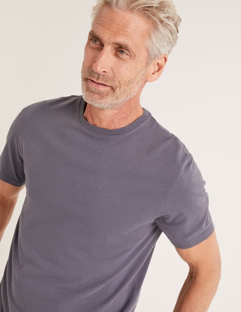 Vorgewaschenes T-Shirt - London Grau Vorgewaschenes T-Shirt - London Grau