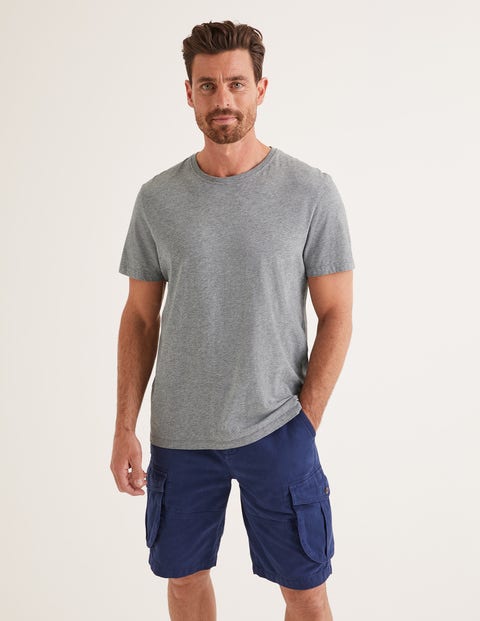 Washed T-Shirt - Grey Marl Washed T-Shirt - Grey Marl