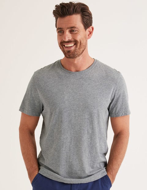 Washed T-Shirt - Grey Marl Washed T-Shirt - Grey Marl