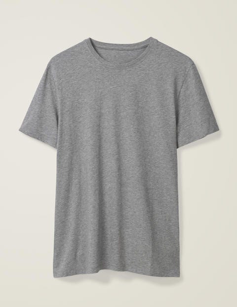 Vorgewaschenes T-Shirt - Grau Meliert Vorgewaschenes T-Shirt - Grau Meliert