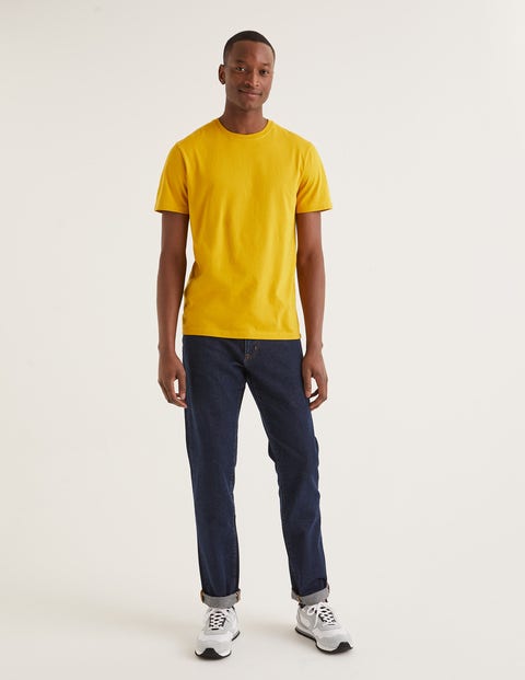 Washed T-Shirt - Saffron Washed T-Shirt - Saffron