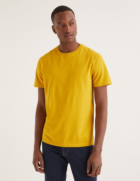 Washed T-Shirt - Saffron Washed T-Shirt - Saffron