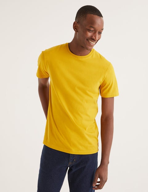 Washed T-Shirt - Saffron Washed T-Shirt - Saffron