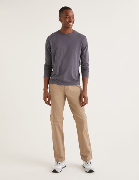 Long Sleeve Washed T-Shirt - London Grey Long Sleeve Washed T-Shirt - London Grey