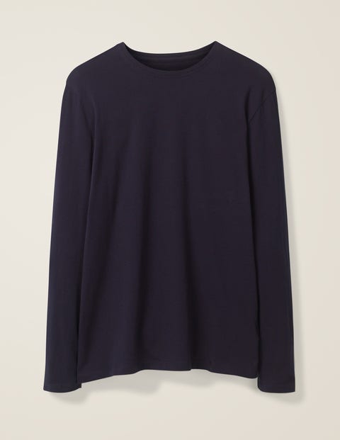 Long Sleeve Washed T-Shirt - Classic Navy Long Sleeve Washed T-Shirt - Classic Navy