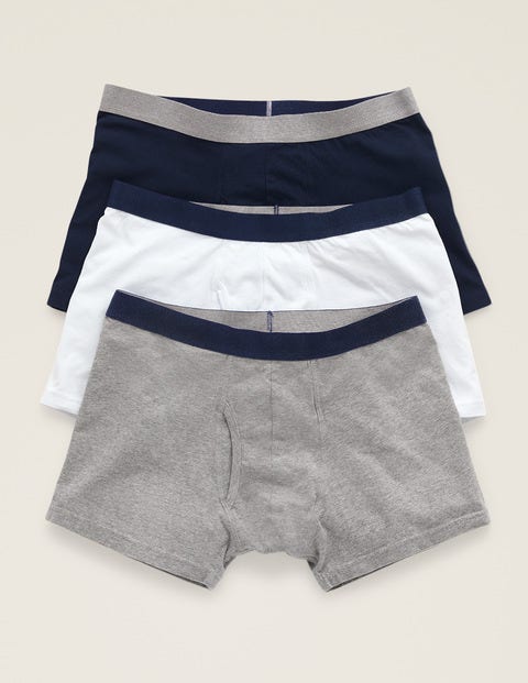 3 Pack Jersey Boxers - Plain Pack 3 Pack Jersey Boxers - Plain Pack