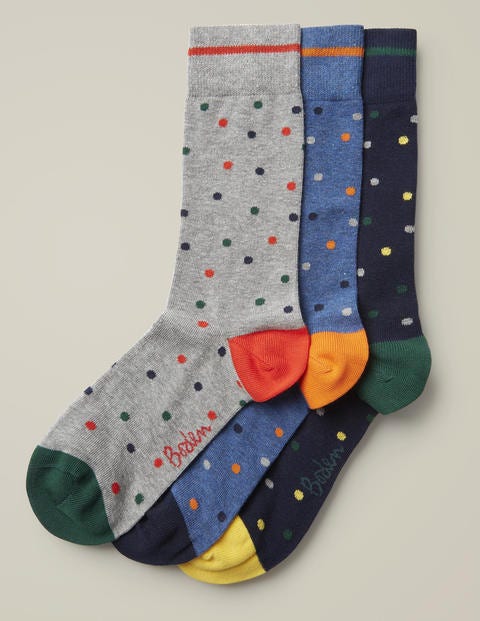 Favourite Socks - Navy Spot Pack Favourite Socks - Navy Spot Pack