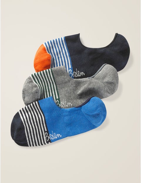 No Show Socks - Stripe Pack No Show Socks - Stripe Pack