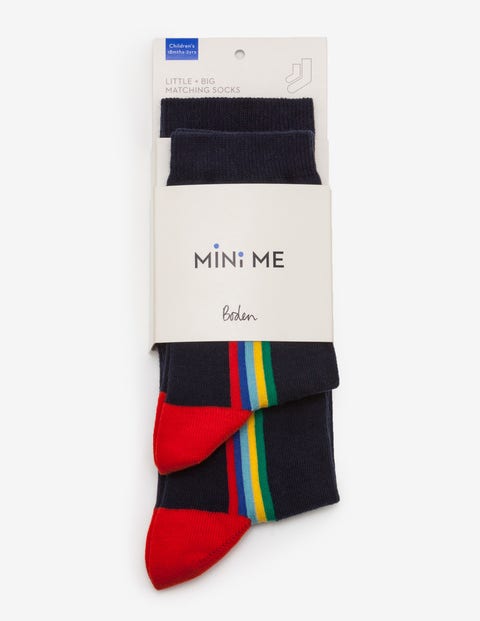 Mini Me Socks - Rainbow Stripe Mini Me Socks - Rainbow Stripe