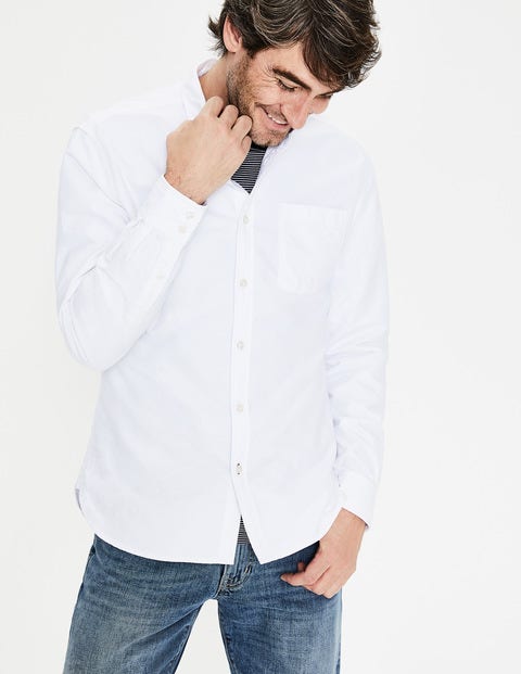 Oxford Shirt - White Oxford Shirt - White