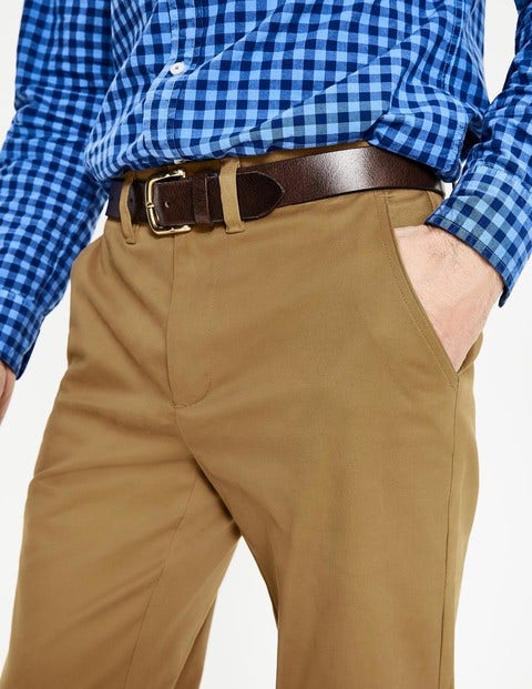 Klassische Chinos Mit Geradem Bein - Hopfengrün Klassische Chinos Mit Geradem Bein - Hopfengrün