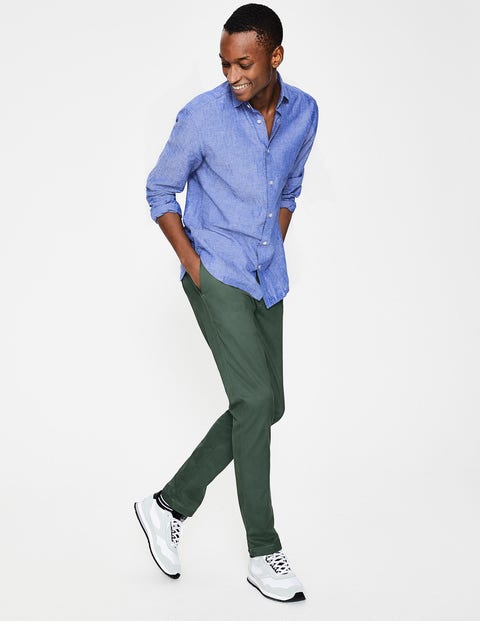 Original Slim Leg Chinos - Richmond Green Original Slim Leg Chinos - Richmond Green
