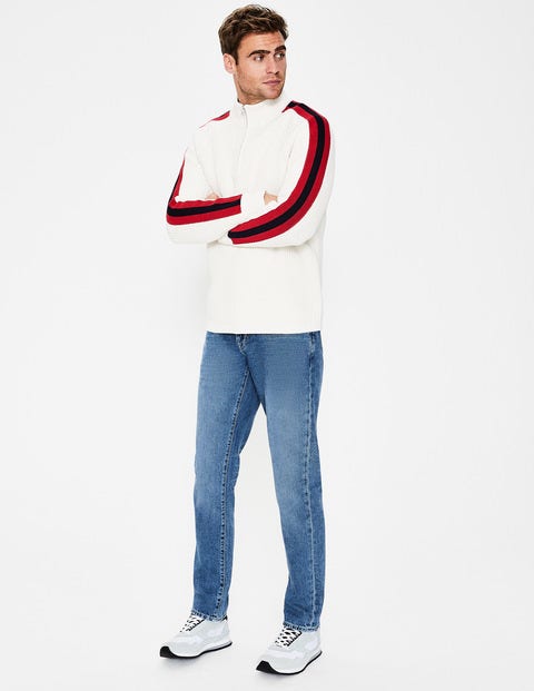 Slim Leg Jeans - Blue Wash Denim Slim Leg Jeans - Blue Wash Denim