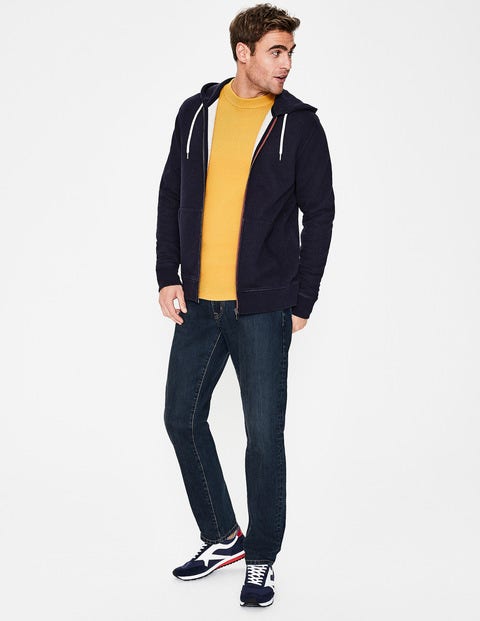 Jeans Mit Schmalem Bein - Denim, Mittlere Waschung Jeans Mit Schmalem Bein - Denim, Mittlere Waschung
