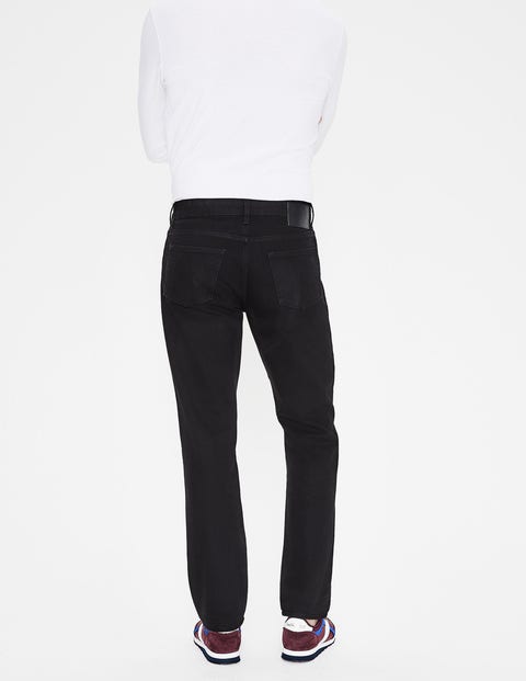 Jeans mit geradem Bein - Denim, Schwarz Jeans mit geradem Bein - Denim, Schwarz