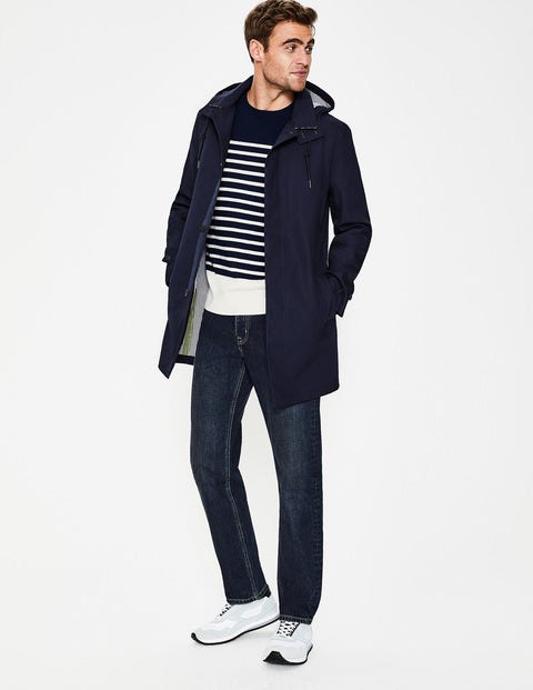 Straight Leg Jeans - Mid Wash Denim Straight Leg Jeans - Mid Wash Denim