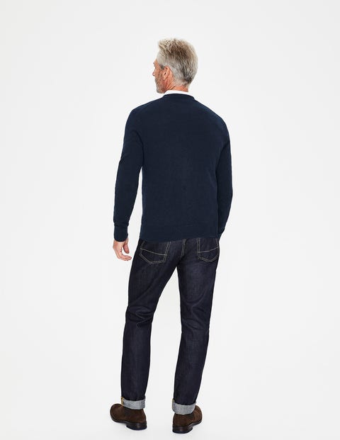 Cashmere V-Neck - Navy Cashmere V-Neck - Navy
