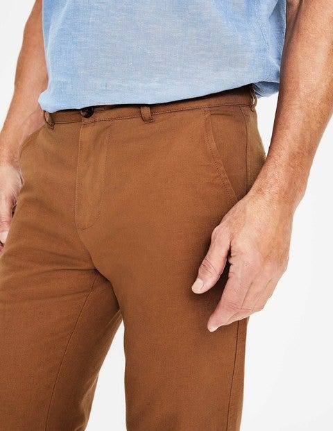 Malvern Casual Trousers - Elm Brown Malvern Casual Trousers - Elm Brown