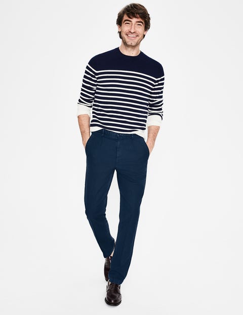 Blakeney Bundfaltenhose - Dunkelblau Blakeney Bundfaltenhose - Dunkelblau