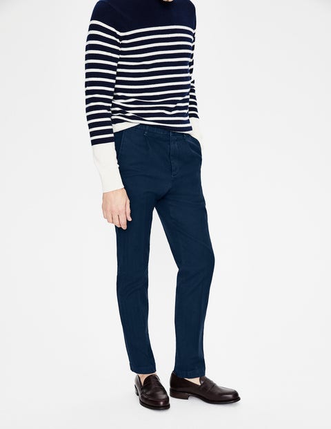 Blakeney Bundfaltenhose - Dunkelblau Blakeney Bundfaltenhose - Dunkelblau