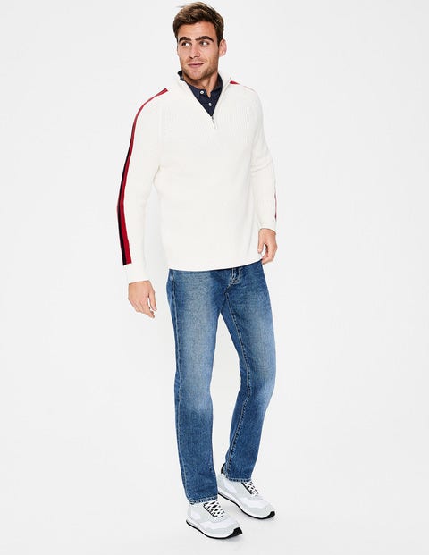 Slim Fit Poplin Cutaway Collar - Navy Slim Fit Poplin Cutaway Collar - Navy