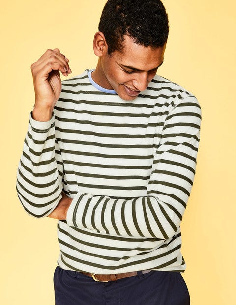 Chichester Mariner - Snowdrop/Kiwi Green Stripe Chichester Mariner - Snowdrop/Kiwi Green Stripe