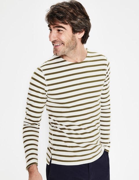 Chichester Mariner - Snowdrop/Kiwi Green Stripe Chichester Mariner - Snowdrop/Kiwi Green Stripe