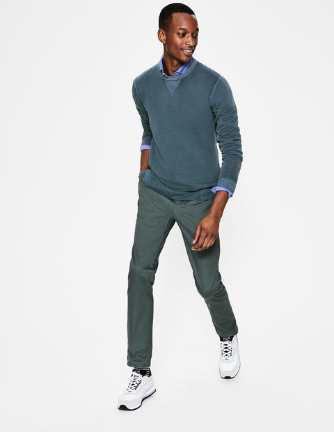 Mallory Garment Dye Sweatshirt - Oceania Blue Mallory Garment Dye Sweatshirt - Oceania Blue