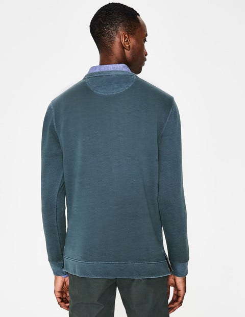 Mallory Garment Dye Sweatshirt - Oceania Blue Mallory Garment Dye Sweatshirt - Oceania Blue