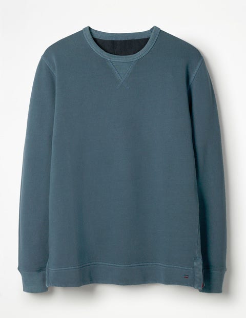 Mallory Garment Dye Sweatshirt - Oceania Blue Mallory Garment Dye Sweatshirt - Oceania Blue