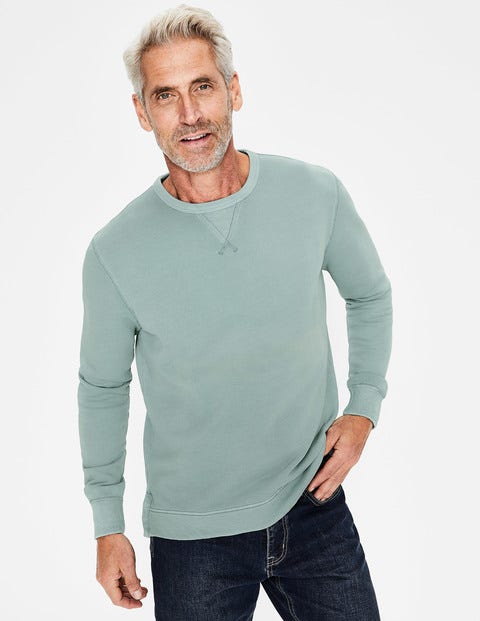 Mallory Garment Dye Sweatshirt - Succulent Blue Mallory Garment Dye Sweatshirt - Succulent Blue