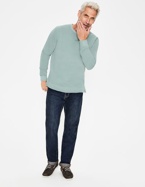 Mallory Garment Dye Sweatshirt - Succulent Blue Mallory Garment Dye Sweatshirt - Succulent Blue