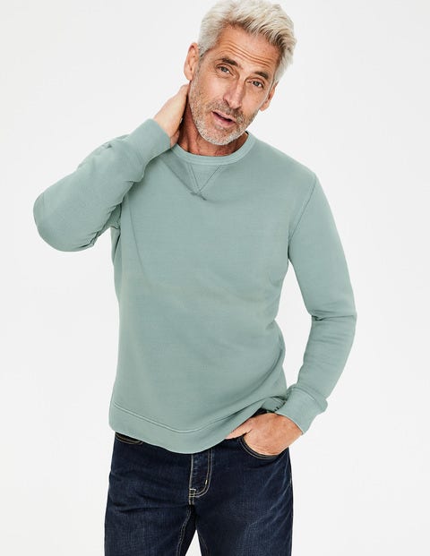 Mallory Garment Dye Sweatshirt - Succulent Blue Mallory Garment Dye Sweatshirt - Succulent Blue